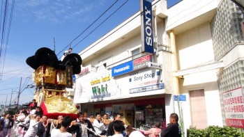 上分町太鼓台